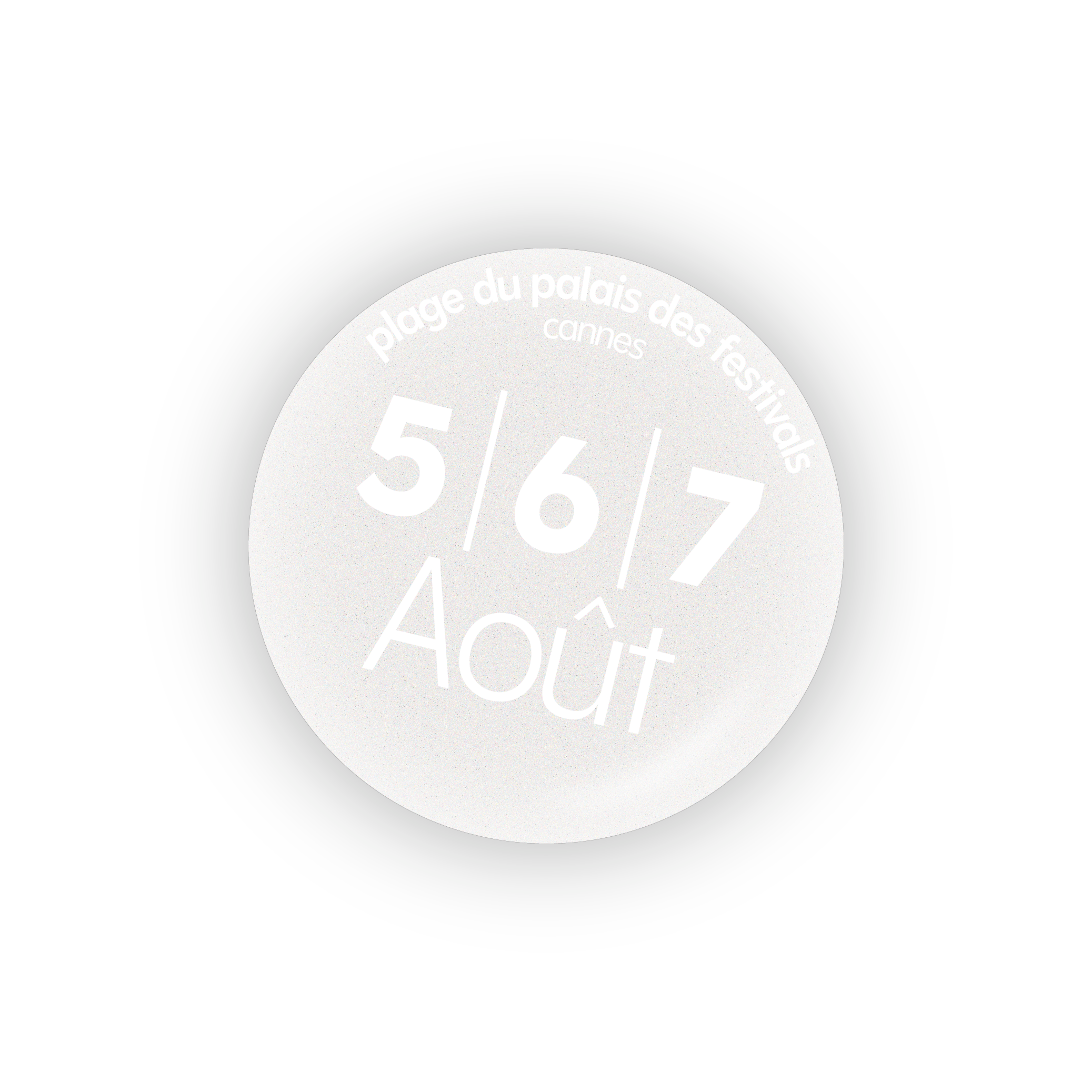 5/6/7 Août - plage du palais des festivals cannes